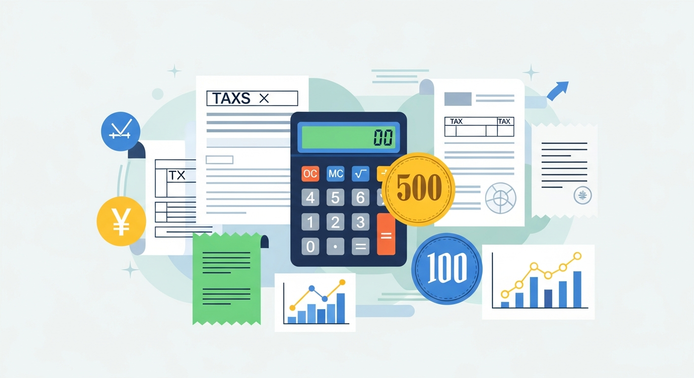 副業の税金まとめ｜確定申告・住民税・節税対策を徹底解説のイメージ画像